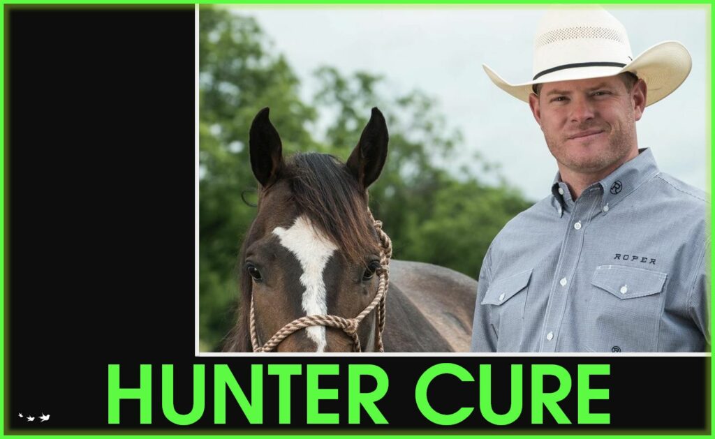 Hunter Cure world champion rodeo steer wrestling husband father website