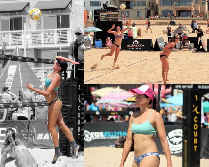 Karissa Cook Beach Volleyball AVP Manhattan Beach California Stanford