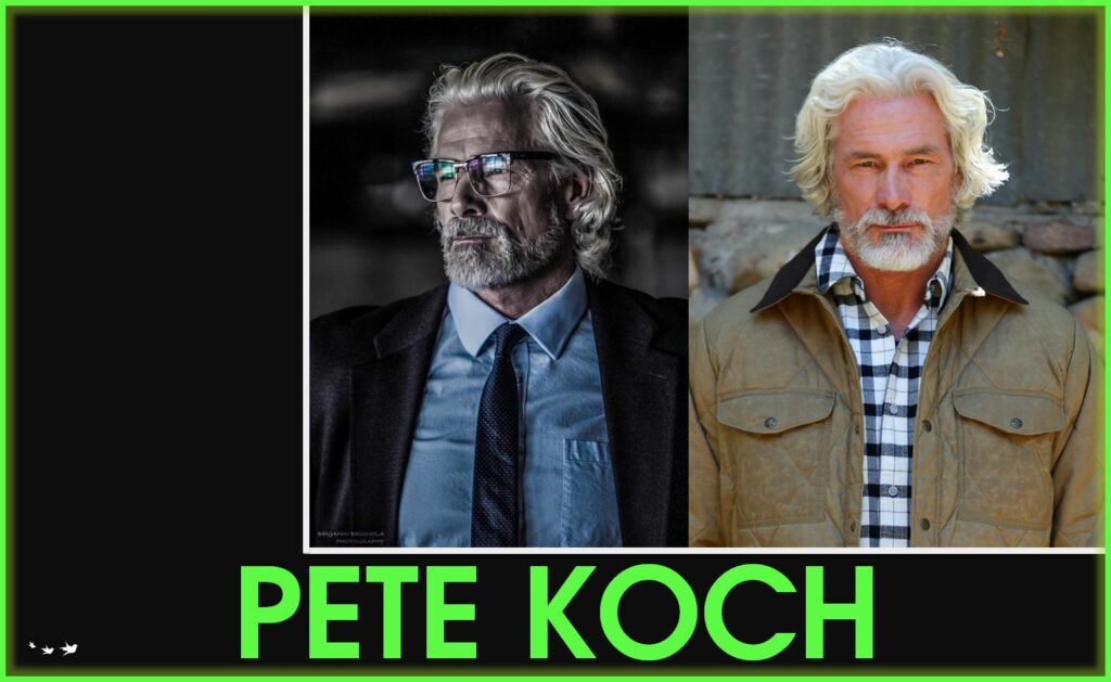 Pete Koch actor model trainer nfl swede podcast interview business travel website