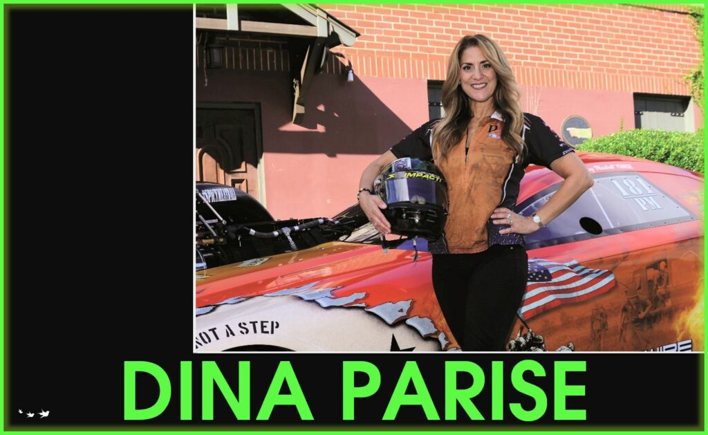 Dina Parise drag racing ice capades world champ racing wife podcast website