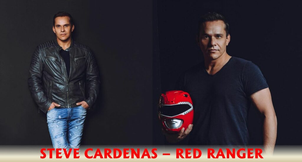 Steve Cardenas Red Ranger Power Rangers jiu jitsu black belt comic con