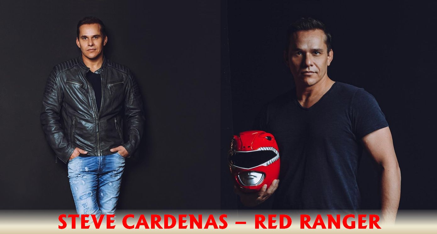 Steve Cardenas how playing the Red Ranger in Power Rangers lets him