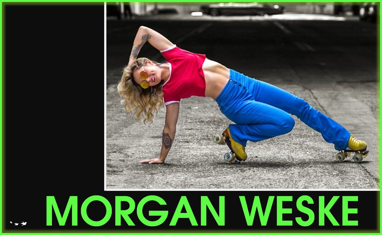 Morgan Weske roller skating career podcast interview business travel website