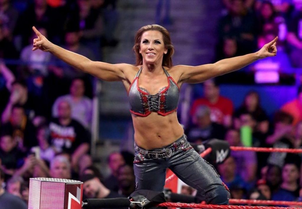 Mickie James WWE wrestling champ