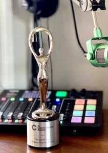 2021 Communicator Award of Distinction - The Travel Wins - Podcast Host