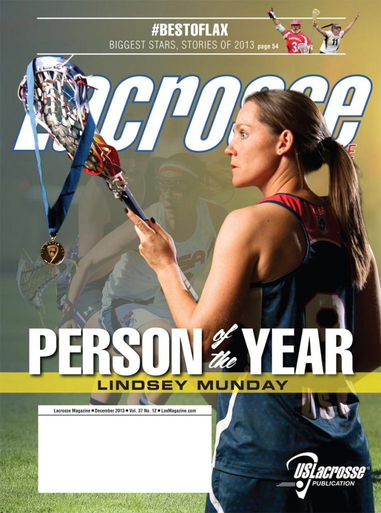 Lindsey Munday 2013 US Lacrosse "Person of the Year"