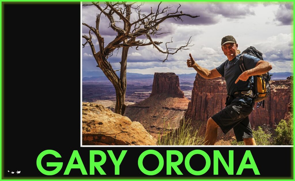 Gary Orona filming what he sees podcast interview website