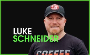 Luke Schneider fire department coffee fueling business and growth podcast interview business travel